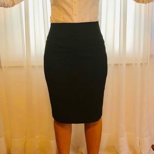 Express Black Pencil Skirt